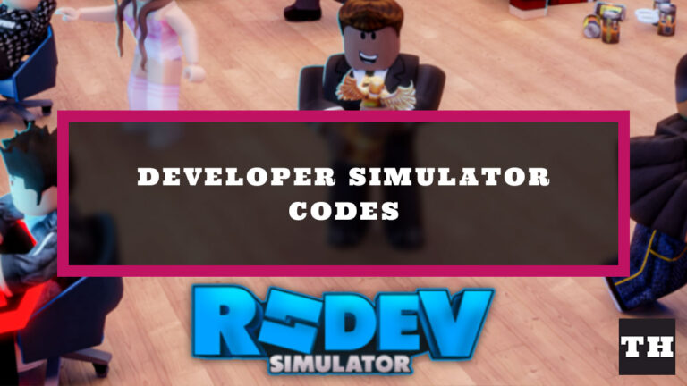 Developer Simulator Codes - Update 2 - Try Hard Guides