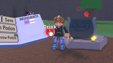 Featured Roblox Wacky Wizards Upside Down Potion