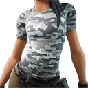 Fortnite Arctic Camo (full) Cosmetic Style for Gear Specialist Maya Skin