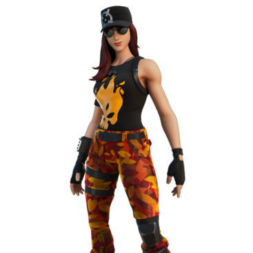 Fortnite Aspen Skin of Cosmetic PNG Image