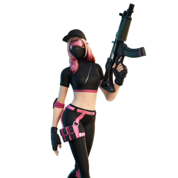 Fortnite Athleisure Assassin Skin of Cosmetic PNG Image