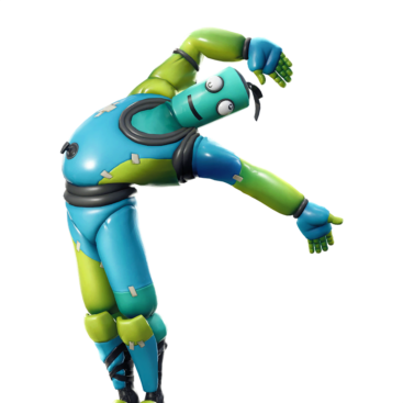 Fortnite Bendie Skin of Cosmetic PNG Image