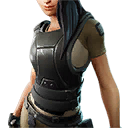 Fortnite Black Cosmetic Style for Gear Specialist Maya Skin