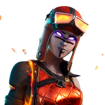 Fortnite Blaze Skin Cosmetic Attachment for Blaze Skin