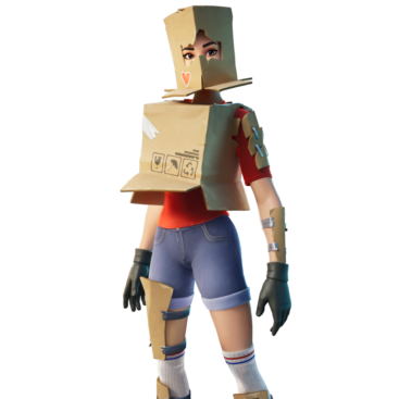 Fortnite Boxy Skin of Cosmetic PNG Image