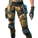 Fortnite Brown Camo Cosmetic Style for Gear Specialist Maya Skin