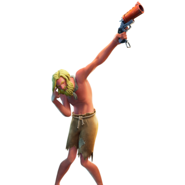 Fortnite Castaway Jonesy Skin of Cosmetic PNG Image