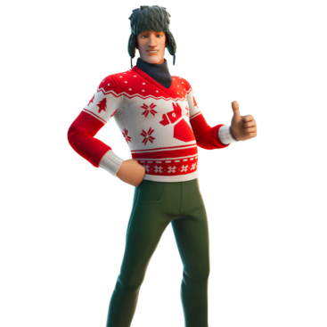 Fortnite Cozy Jonesy Skin of Cosmetic PNG Image