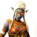 Fortnite Default Cosmetic Style for Ember Skin