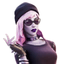 Fortnite Default Cosmetic Style for Midnight Dusk Skin