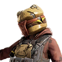 Fortnite Default Cosmetic Style for Gutbomb Skin