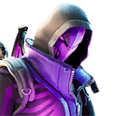 Fortnite Default Cosmetic Style for Blacklight Skin