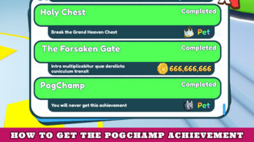 Featured Pet Sim X Pogchamp Achievement