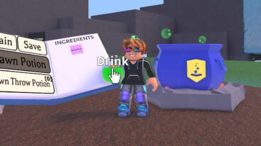 Featured Roblox Wacky Wizards Armed Potion