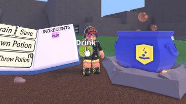 Featured Roblox Wacky Wizards Digging Potion