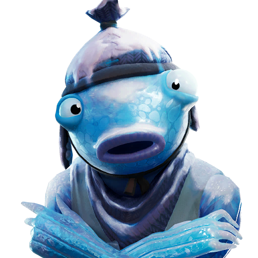Fortnite Frozen Fishstick Skin PNG, Pictures, Images