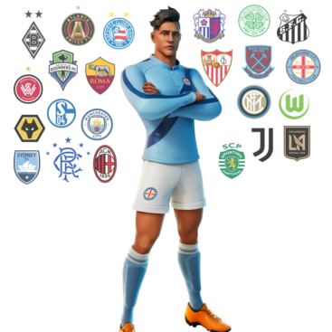Fortnite Galactico Skin of Cosmetic PNG Image