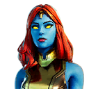 Fortnite Gold Foil Cosmetic Style for Mystique Skin