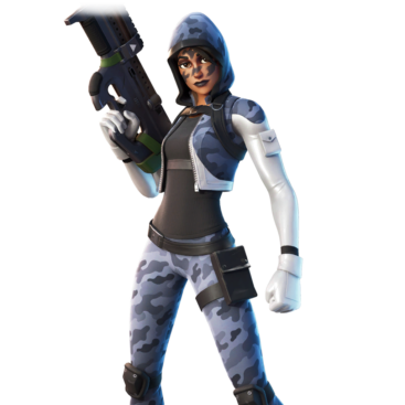 Fortnite Hailstorm Skin of Cosmetic PNG Image