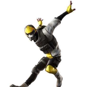 Fortnite Hard Charger Skin of Cosmetic PNG Image