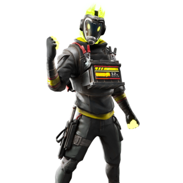 Fortnite Hotwire Skin of Cosmetic PNG Image