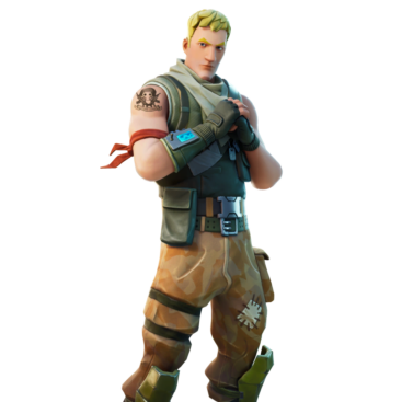 Fortnite Jonesy The First Skin of Cosmetic PNG Image