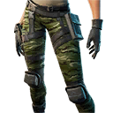 Fortnite Jungle Camo Cosmetic Style for Gear Specialist Maya Skin