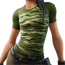 Fortnite Jungle Camo Cosmetic Style for Gear Specialist Maya Skin
