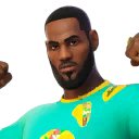 Fortnite Lebron's Taco Tuesday (no Do-rag) Cosmetic Style for Tune Squad Lebron Skin