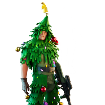 Fortnite Lt. Evergreen Skin of Cosmetic PNG Image