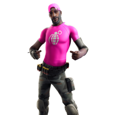 Fortnite Lt. Logo Skin of Cosmetic PNG Image