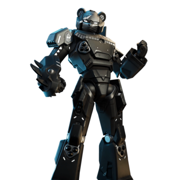 Fortnite Mecha Team Shadow Skin of Cosmetic PNG Image