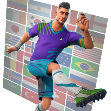 Fortnite Midfield Maestro Skin of Cosmetic PNG Image