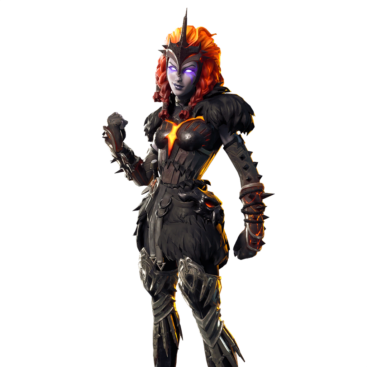 Fortnite Molten Valkyrie Skin of Cosmetic PNG Image