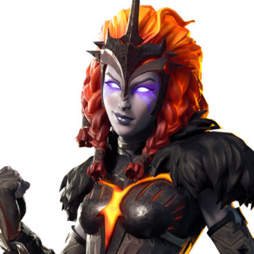 Fortnite Molten Valkyrie Skin of Cosmetic Icon Image