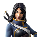 Fortnite No Mask Cosmetic Style for Daring Duelist Skin