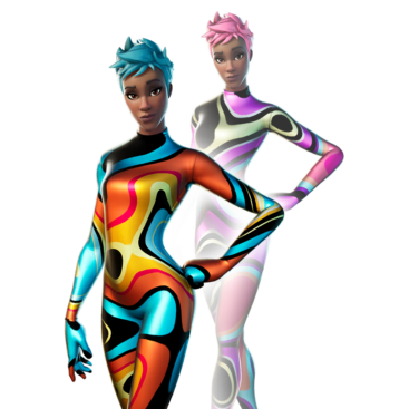 Fortnite Party Star Skin of Cosmetic PNG Image