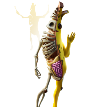 Fortnite Peely Bone Skin of Cosmetic PNG Image