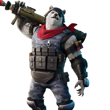 Fortnite Polar Patroller Skin of Cosmetic PNG Image