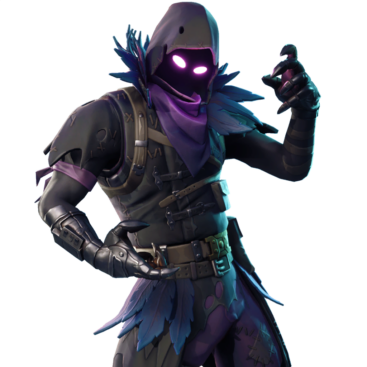 Fortnite Raven Skin of Cosmetic PNG Image