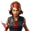 Fortnite Red Cosmetic Style for Black Widow Outfit Skin
