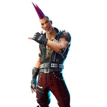 Fortnite Riot Skin of Cosmetic PNG Image