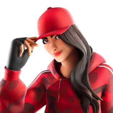 Fortnite Ruby Skin of Cosmetic Icon Image
