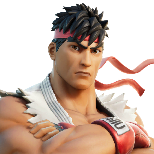 Fortnite Ryu Cosmetic Style for Ryu Skin