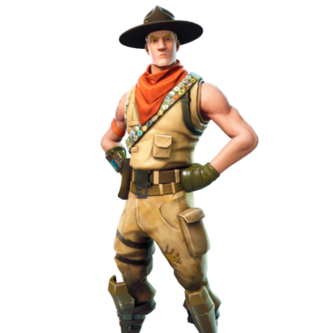 Fortnite Sash Sergeant Skin of Cosmetic PNG Image