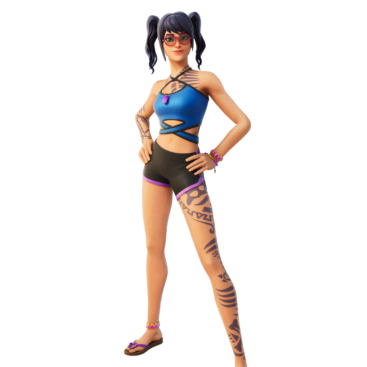 Fortnite Scuba Crystal Skin of Cosmetic PNG Image
