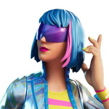 Fortnite Shimmer Specialist Skin of Cosmetic PNG Image