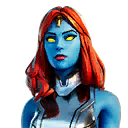 Fortnite Silver Foil Cosmetic Style for Mystique Skin
