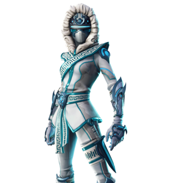 Fortnite Snowstrike Skin of Cosmetic PNG Image