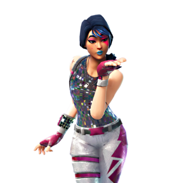 Fortnite Sparkle Specialist Skin of Cosmetic PNG Image